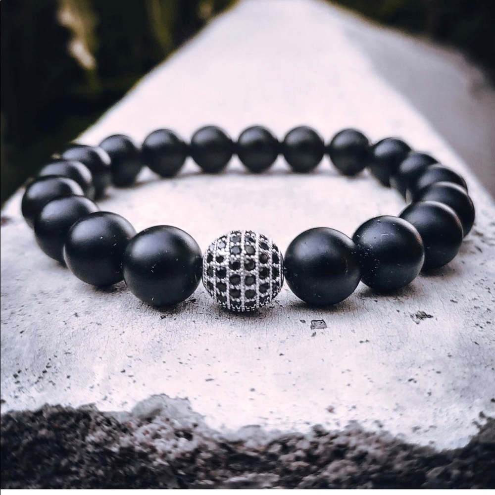 Onyx unisex bracelet